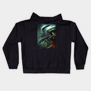 A wave of bio organic Kids Hoodie